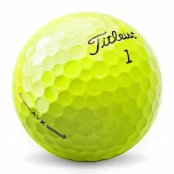 Titleist AVX 2022 Yellow Golf Balls -Golf Clubs Shop titleist avx 2022 yellow golf balls hero