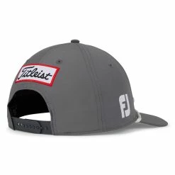 Titleist Tour Rope Hat -Golf Clubs Shop titleist tour rope hat charcoal white 04 98646.1676588653
