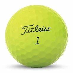Titleist Tour Speed 2022 Yellow Golf Balls -Golf Clubs Shop titleist tour speed yellow golf balls t4152s logo
