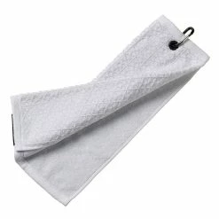 Titleist Tri-Fold Golf Cart Towel -Golf Clubs Shop titleist tri fold golf towel white