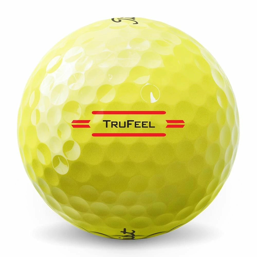 Titleist TruFeel 2022 Yellow Golf Balls 3 Titleist TruFeel 2022 Yellow Golf Balls - Image 3