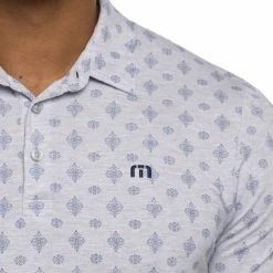 Travis Mathew Atole Polo -Golf Clubs Shop travis mathew atole polo heather light grey 03 91789.1678478281