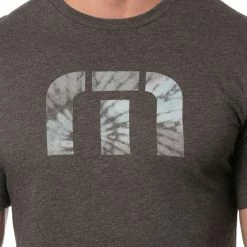 Travis Mathew Chimney Rock Tee -Golf Clubs Shop travis mathew chimney rock tee heather grey pinstripe 02 15004.1676596603