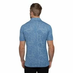 Travis Mathew Forever Young Polo -Golf Clubs Shop travis mathew forever young polo heather mid blue 02 10576.1678474980