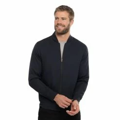 Travis Mathew Highwayman Full Zip -Golf Clubs Shop travis mathew highwayman jacket black 03 06407.1671653016