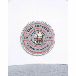 Travis Mathew Holiday SZN Hat -Golf Clubs Shop travis mathew holiday szn hat white 04 70769.1671651628