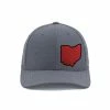 Travis Mathew Nassau Ohio Hat -Golf Clubs Shop travis mathew nassau ohio hat grey 01 04537.1633018012