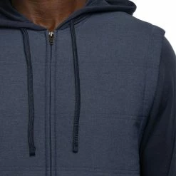 Travis Mathew Scavenger Jacket -Golf Clubs Shop travis mathew scavenger full zip hoodie heather navy 02 36454.1676579438