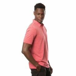 Travis Mathew The Heater Polo -Golf Clubs Shop travis mathew the heater polo heather scooter 03 01788.1676580705