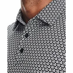 Under Armour Playoff Swans Print Polo -Golf Clubs Shop under armour playoff swans print polo white 03 92933.1668194879