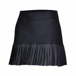 Under Armour Women's Tuck Pleated Skort -Golf Clubs Shop under armour womens tuck pleated skort black 01 56325.1676588890