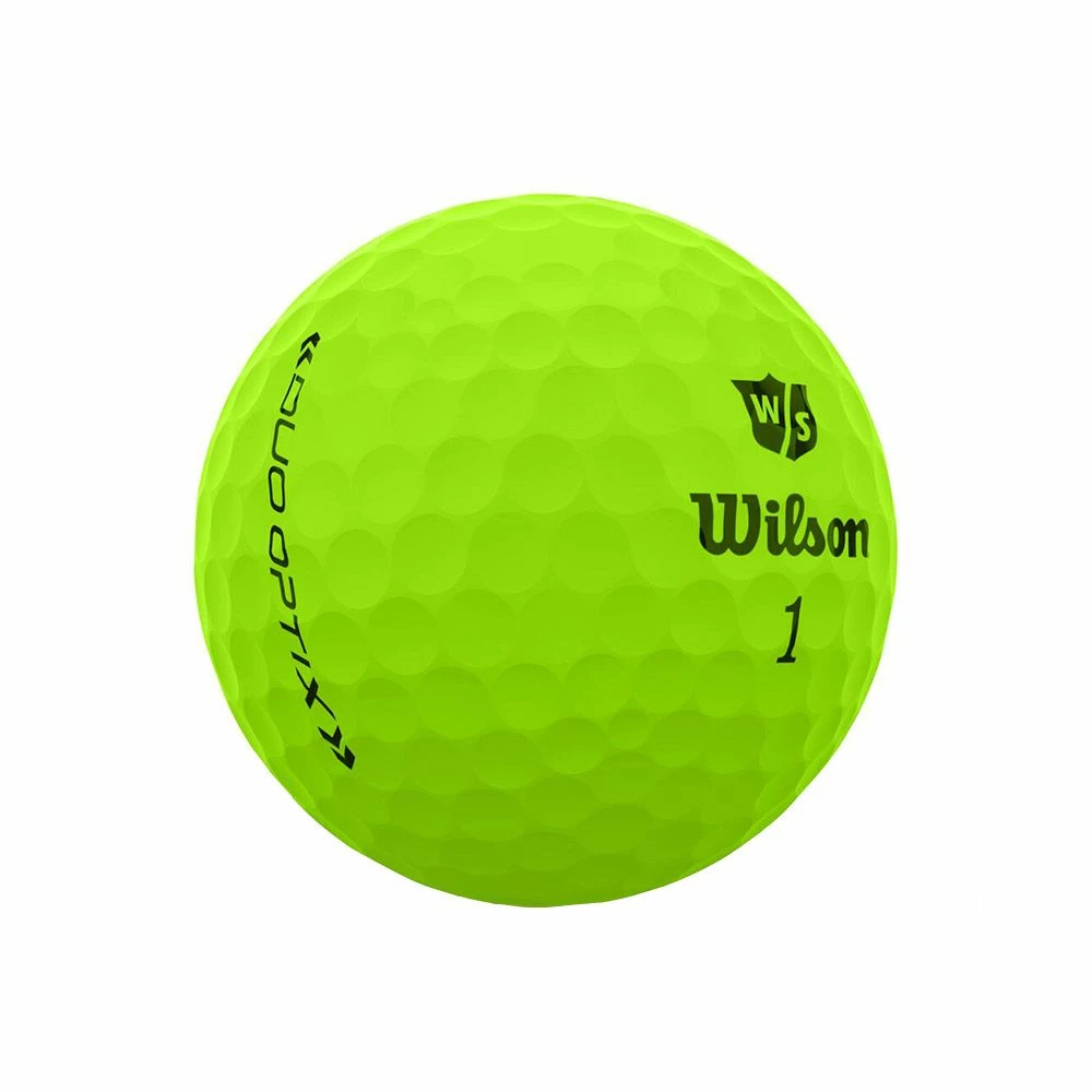 Wilson Staff Duo Optix Green Golf Balls 2 Wilson Staff Duo Optix Green Golf Balls - Image 2