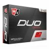 Wilson Staff Duo Optix Red Golf Balls -Golf Clubs Shop wilson duo optix red golf balls wgwp50200